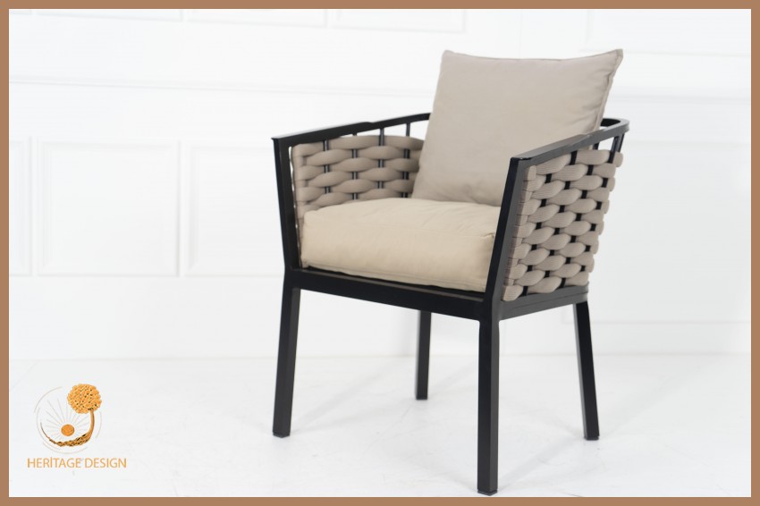 Architectural Upholstered Outdoor Chairs