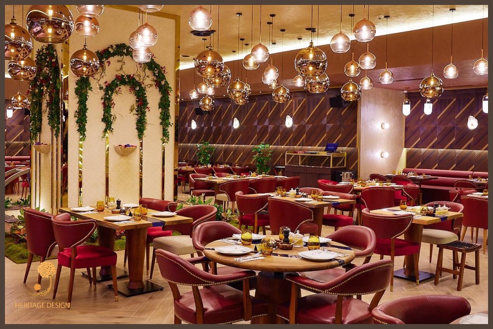 Kaliteli Cafe Koltuk Berjer Modeli - Rhain Steakhouse Dubai
